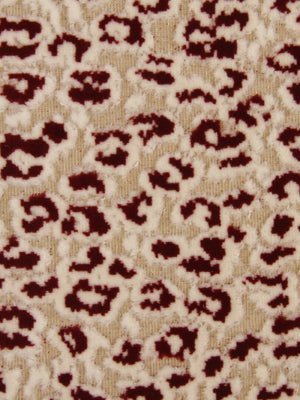 SOFT CHEETAH | CLASSIC CRIMSON - Upholstery - Fabric