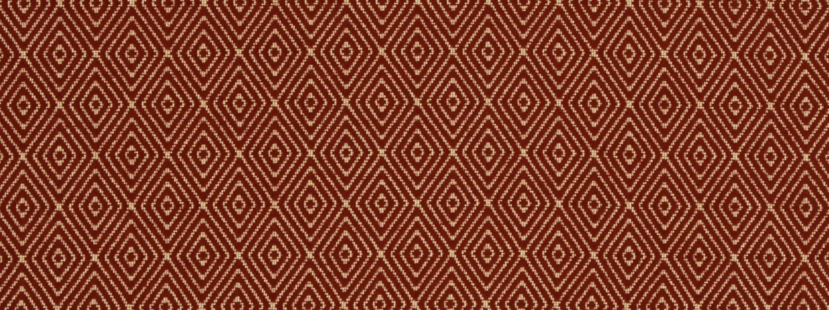 RAISED GEO | CLASSIC CRIMSON - Upholstery - Fabric