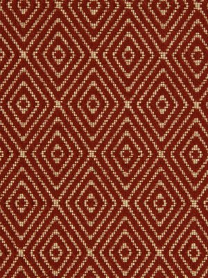 RAISED GEO | CLASSIC CRIMSON - Upholstery - Fabric