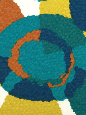 ABSTRACT FLORA | TURQUOISE