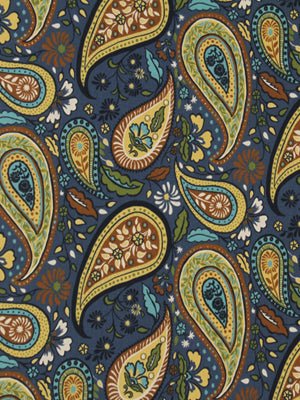 ART PAISLEY | INDIGO - Multi-purpose