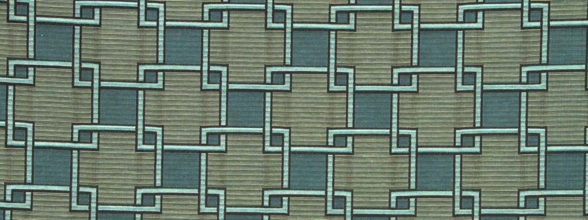 FRETWORK STRIE | MARINE - Upholstery - Fabric