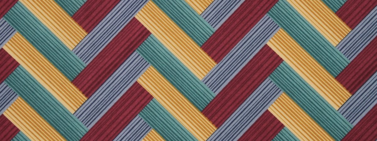 LEGEND CHEVRON | 492-BOUQUET - Print - Fabric