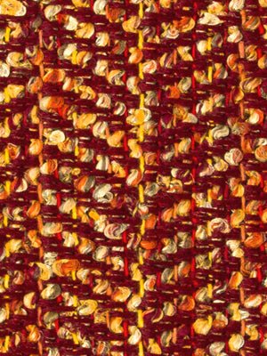 CHEVRON BOUCLE | MERLOT - Upholstery - Fabric