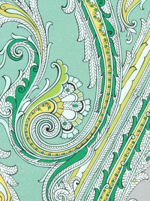 Fun Paisley | Zinc - Upholstery - Fabric