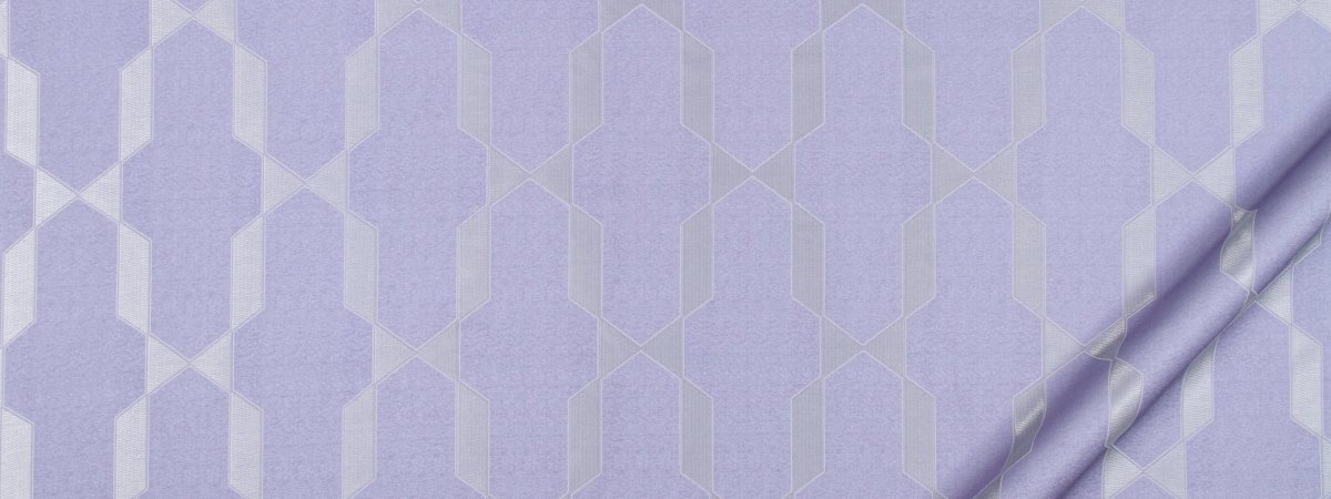 Emi Fret | Hyacinth - Drapery - Fabric