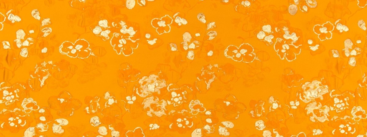 SAMURAI BLOOM | MANGO - Drapery - Fabric