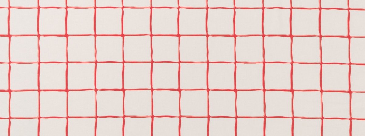 PAINTED CHECK | POPPY - Multi-purpose
