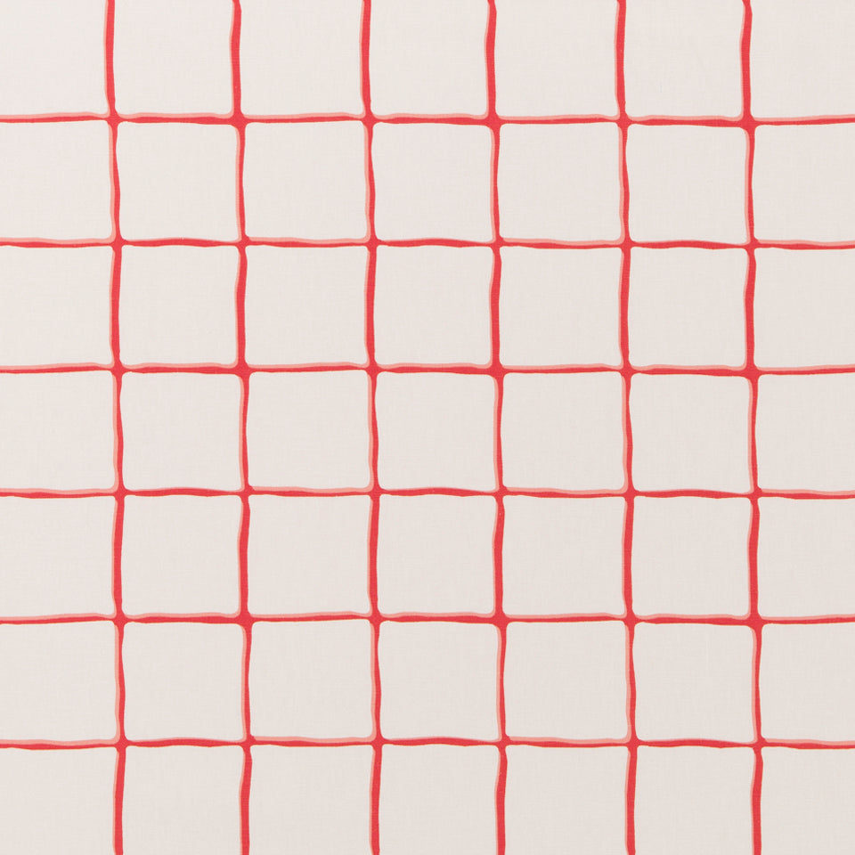 PAINTED CHECK | POPPY