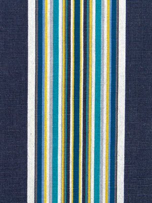 VILLA STRIPE | INDIGO - Upholstery - Fabric