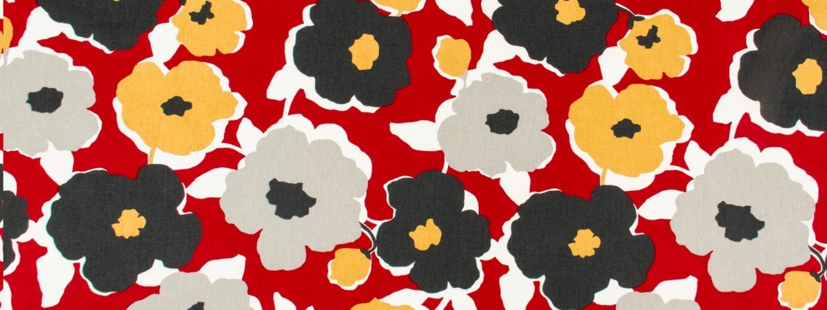 TOP FLORAL | RED LACQUER - Multi-purpose