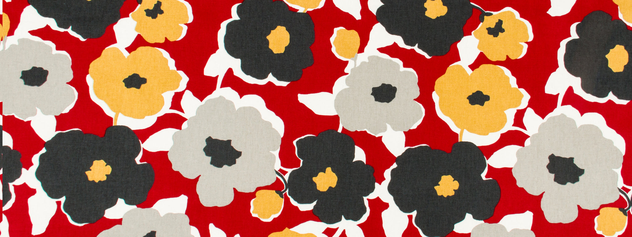 TOP FLORAL | RED LACQUER