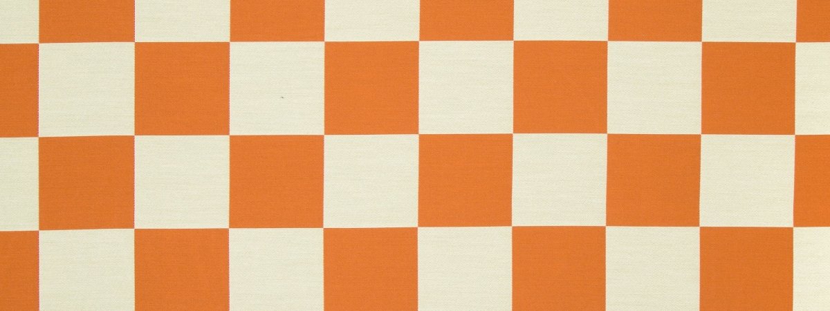 ALL IN CHECK | PAPAYA - Upholstery - Fabric