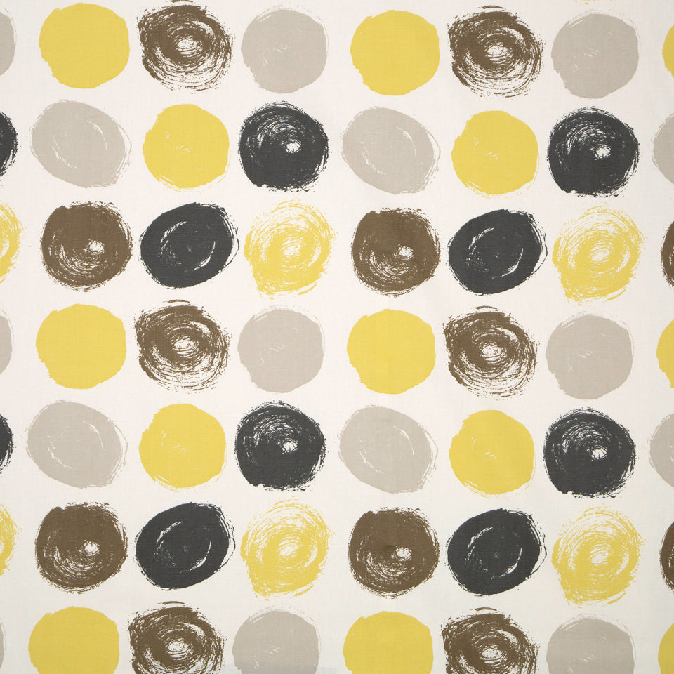 BRUSHED DOT | CITRINE