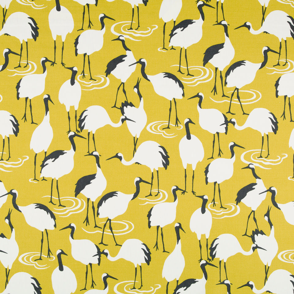 WINTER CRANE | GOLDEN ROD