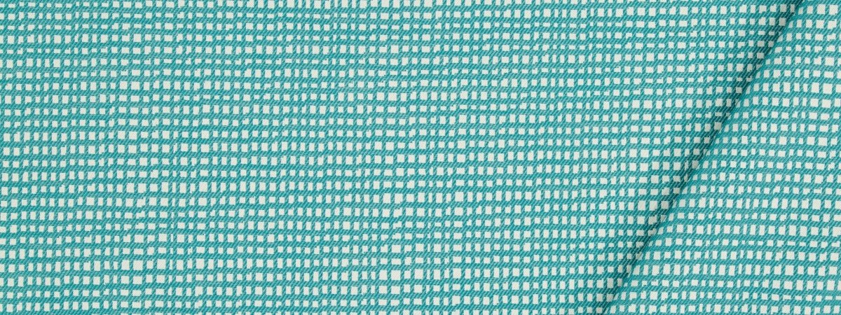 MARLO SQUARES | PEACOCK - Upholstery - Fabric