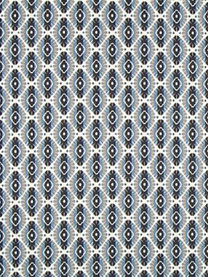 TWILL MOTIF BK | INDIGO - Upholstery - Fabric