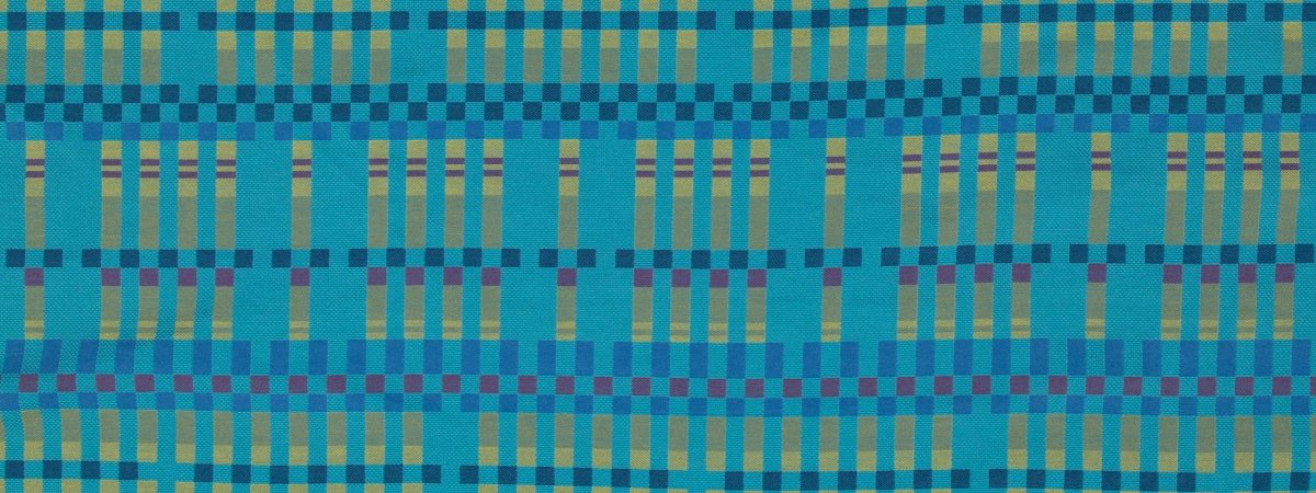 BOXED PLAID | MEDITERRANEAN - Upholstery - Fabric