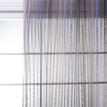 Ribbon Shimmer | Storm - Drapery - Fabric
