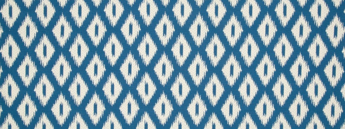 POINTED PEAKS | CALYPSO BLUE - Upholstery - Fabric