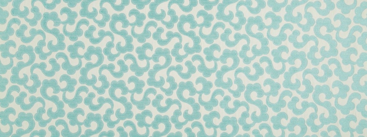 TRANQUIL FLOWER | WATER - Upholstery - Fabric