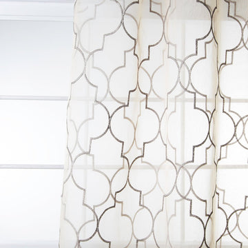 FRETWORK DECOR | PLATINUM - Drapery - Fabric