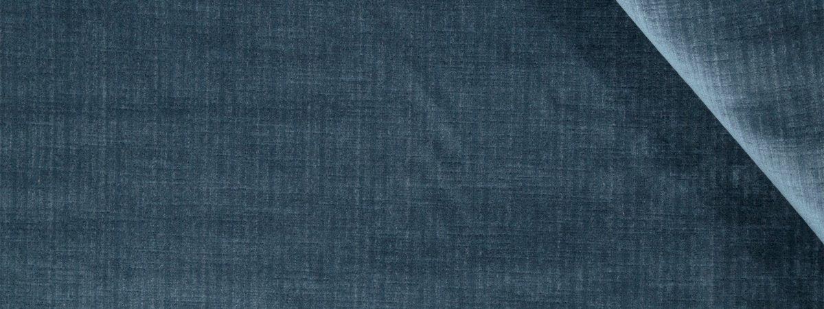 STRIE VELVET | PARROT BLUE - Upholstery - Fabric