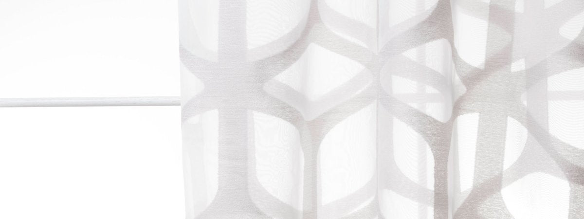 Modern Arch | Pewter - Drapery - Fabric