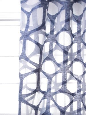 MODERN ARCH | INDIGO - Drapery - Fabric
