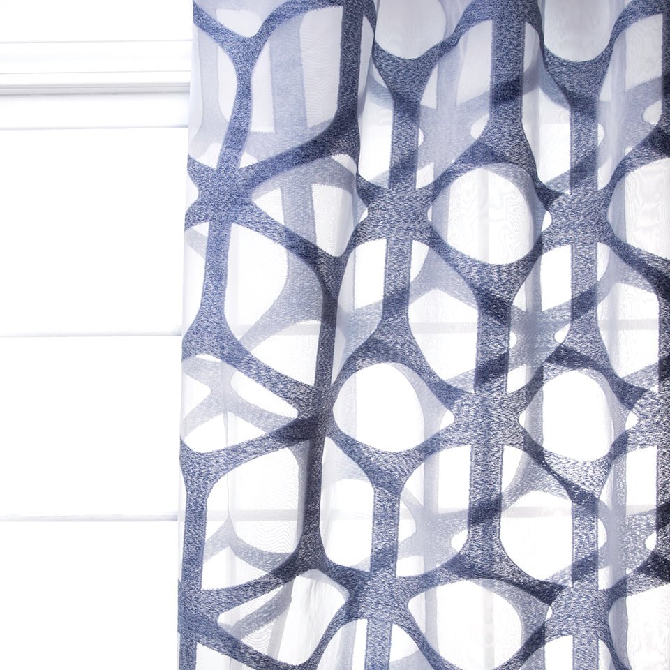 MODERN ARCH | INDIGO - Drapery - Fabric