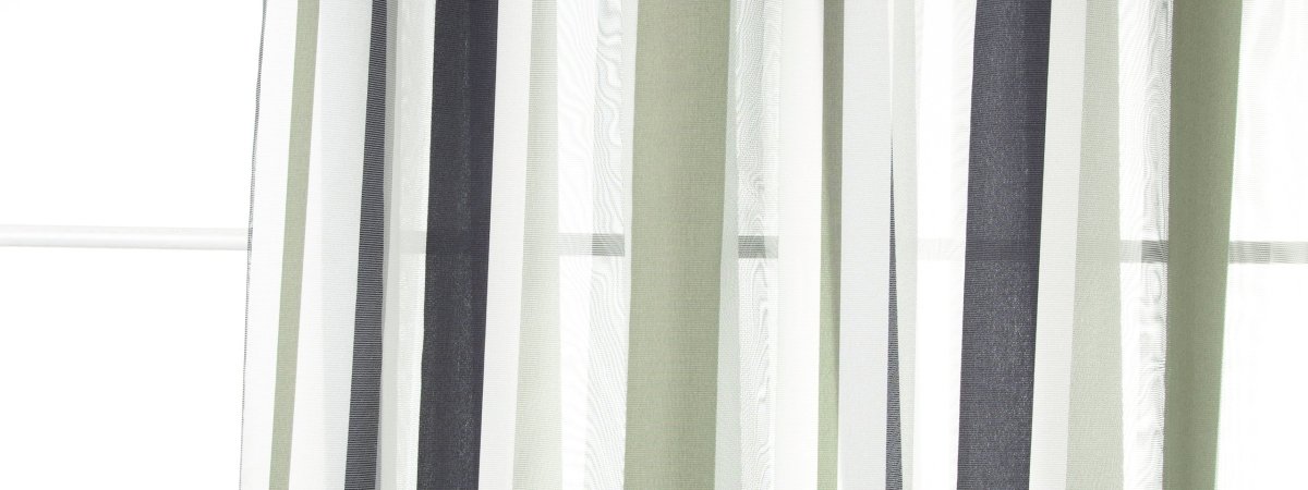 CLASSIC STRIPE | PEWTER - Drapery - Fabric