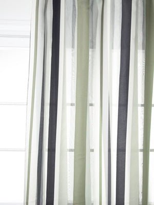 CLASSIC STRIPE | PEWTER - Drapery - Fabric