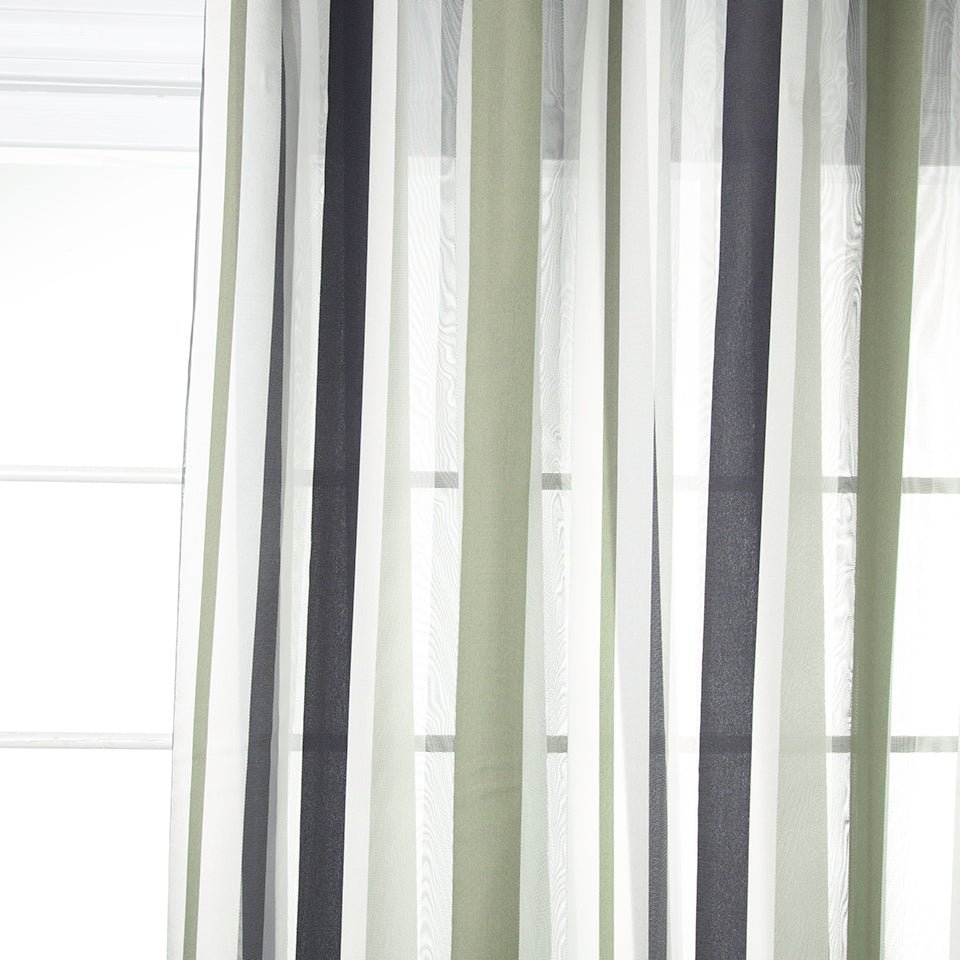 CLASSIC STRIPE | PEWTER - Drapery - Fabric