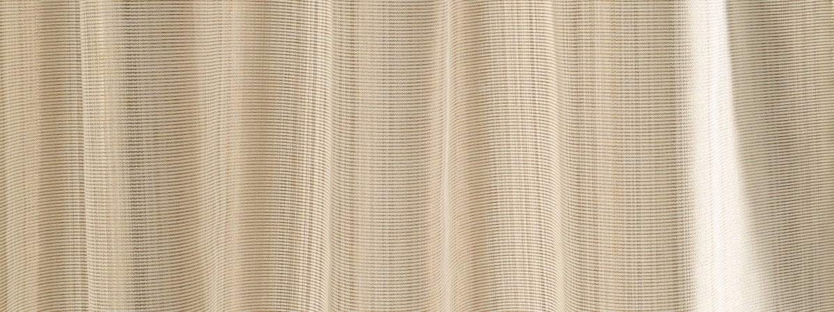 LUSTER MESH | MOCHA - Drapery - Fabric