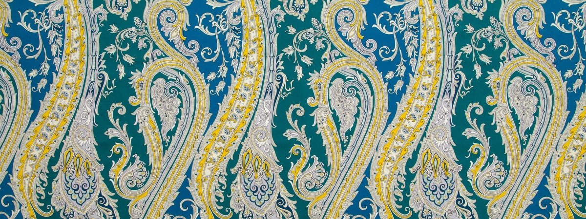 Fun Paisley | Calypso Blue - Upholstery - Fabric