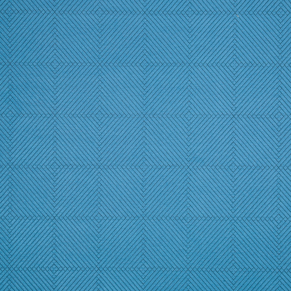BOXED SQUARES | CALYPSO BLUE