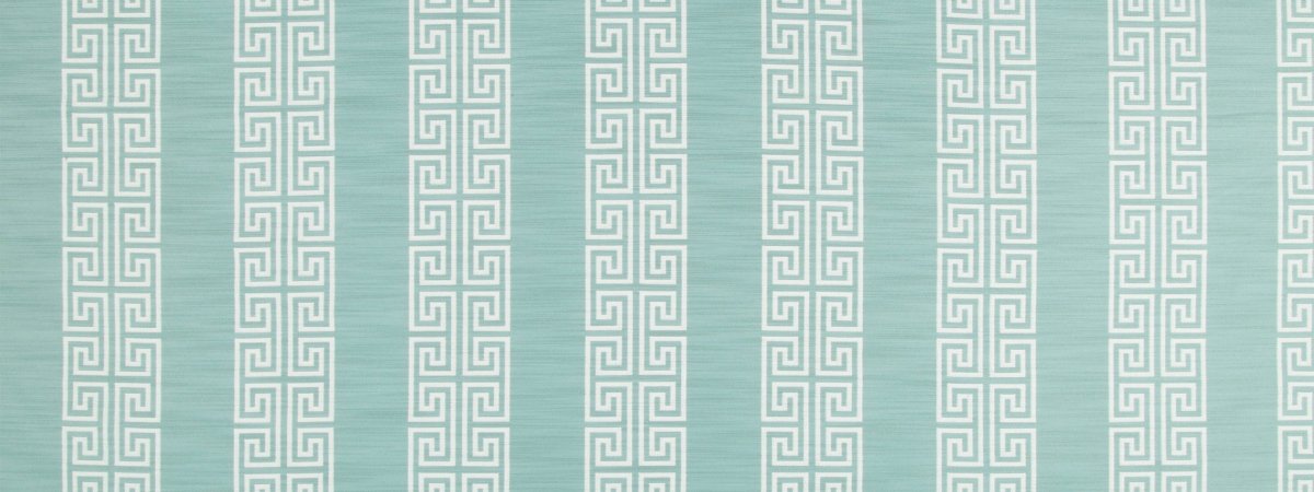 GREEK STRIPE | WATER - Upholstery - Fabric