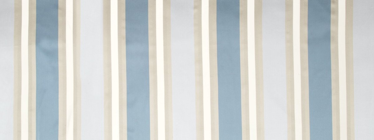 Leblon Stripe | Atlantic - Drapery - Fabric