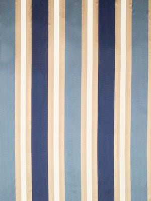 Leblon Stripe | Navy - Drapery - Fabric