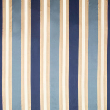 Leblon Stripe | Navy - Drapery - Fabric