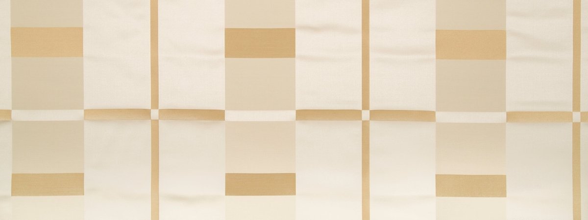 STUDIO PLAID | GOLD - Drapery - Fabric