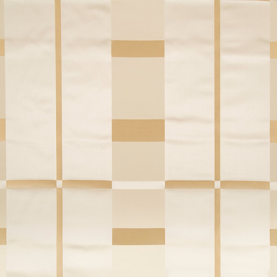 STUDIO PLAID | GOLD - Drapery - Fabric