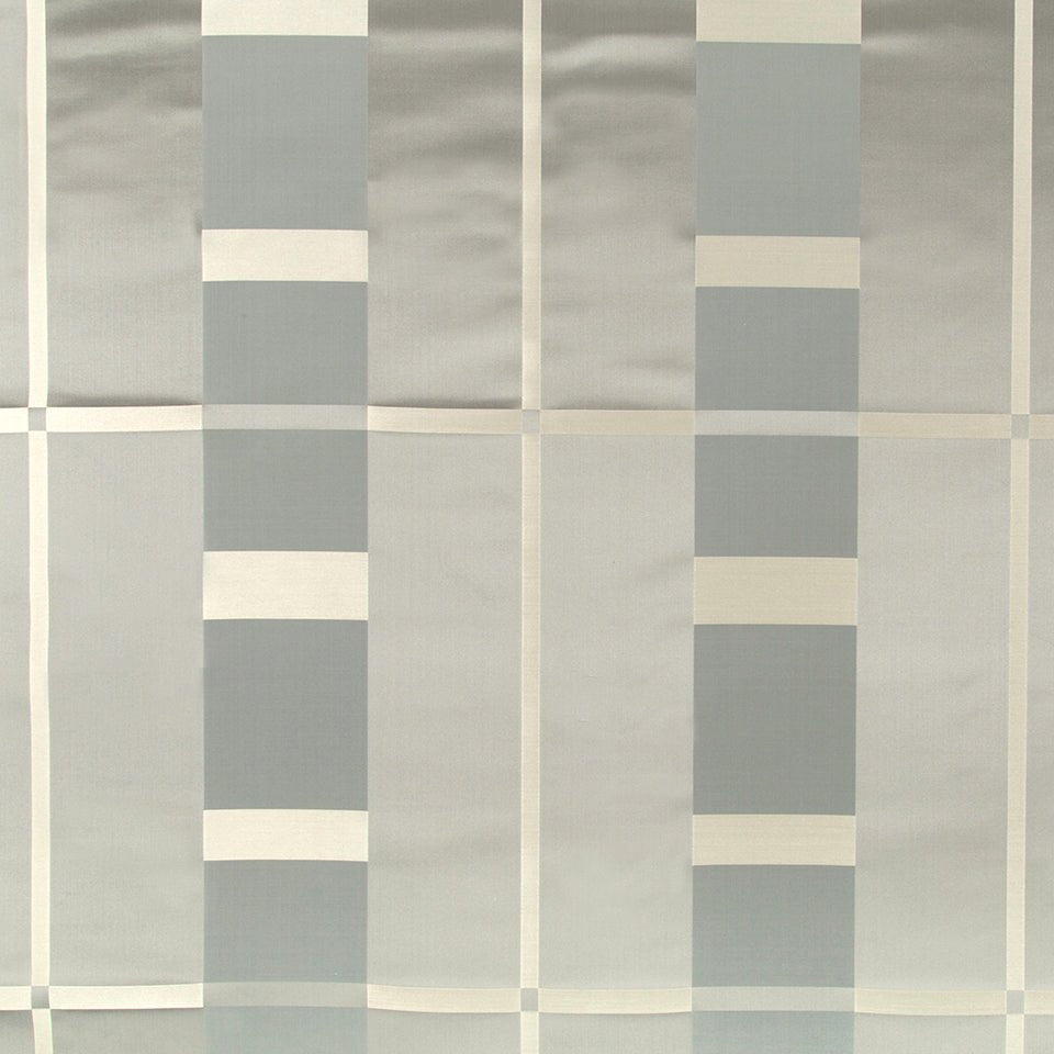 STUDIO PLAID | PLATINUM - Drapery - Fabric