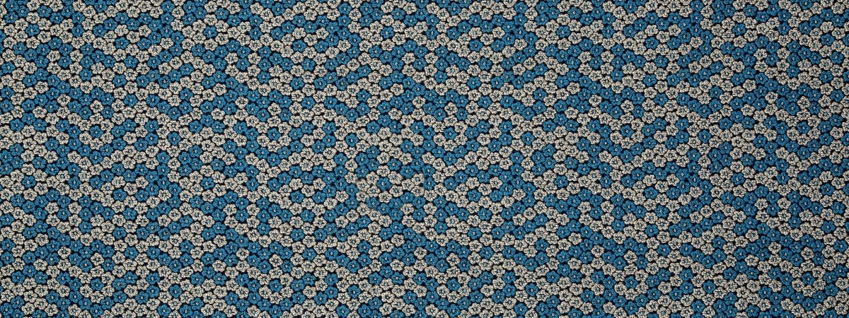 Luana Florette | Island Blue - Drapery - Fabric