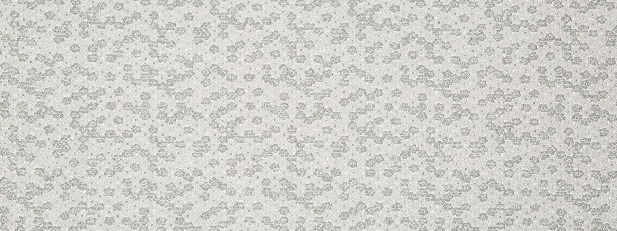 Luana Florette | Silver - Drapery - Fabric