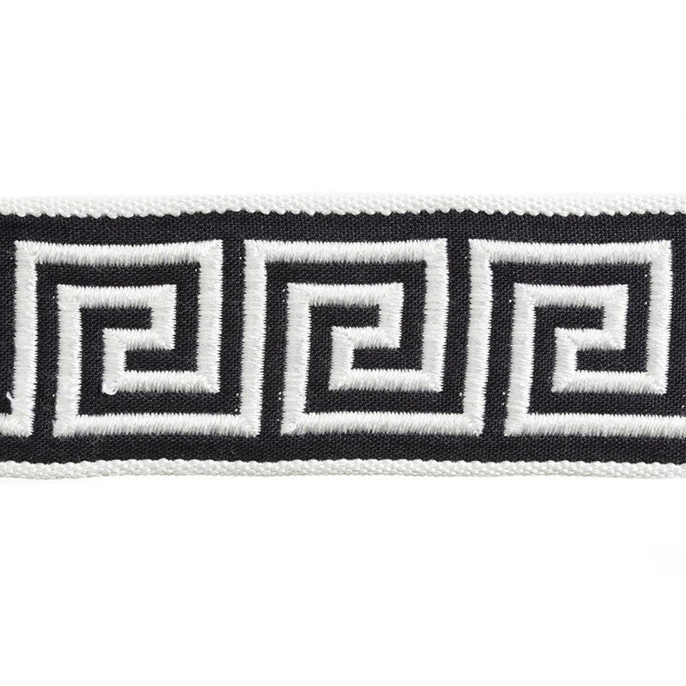Greek Key Braid | Night Sky