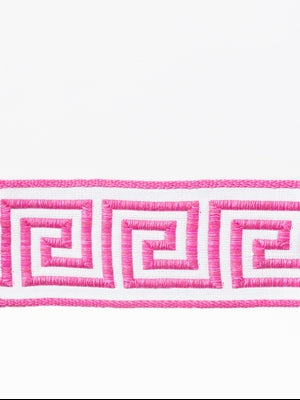 Greek Key Braid | Fuchsia