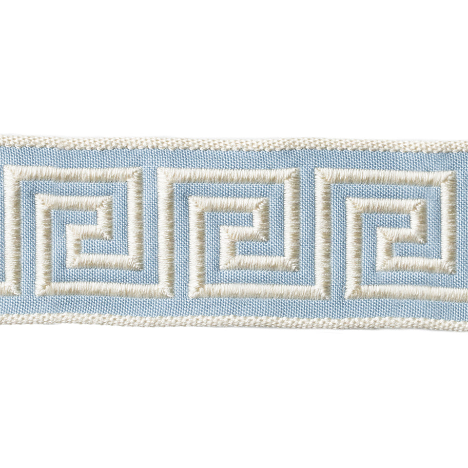 Greek Key Braid | Chambray