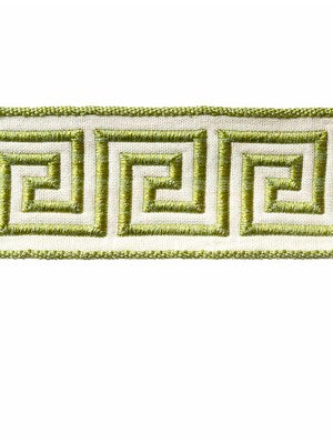 GREEK KEY BRAID | SPRING GRASS