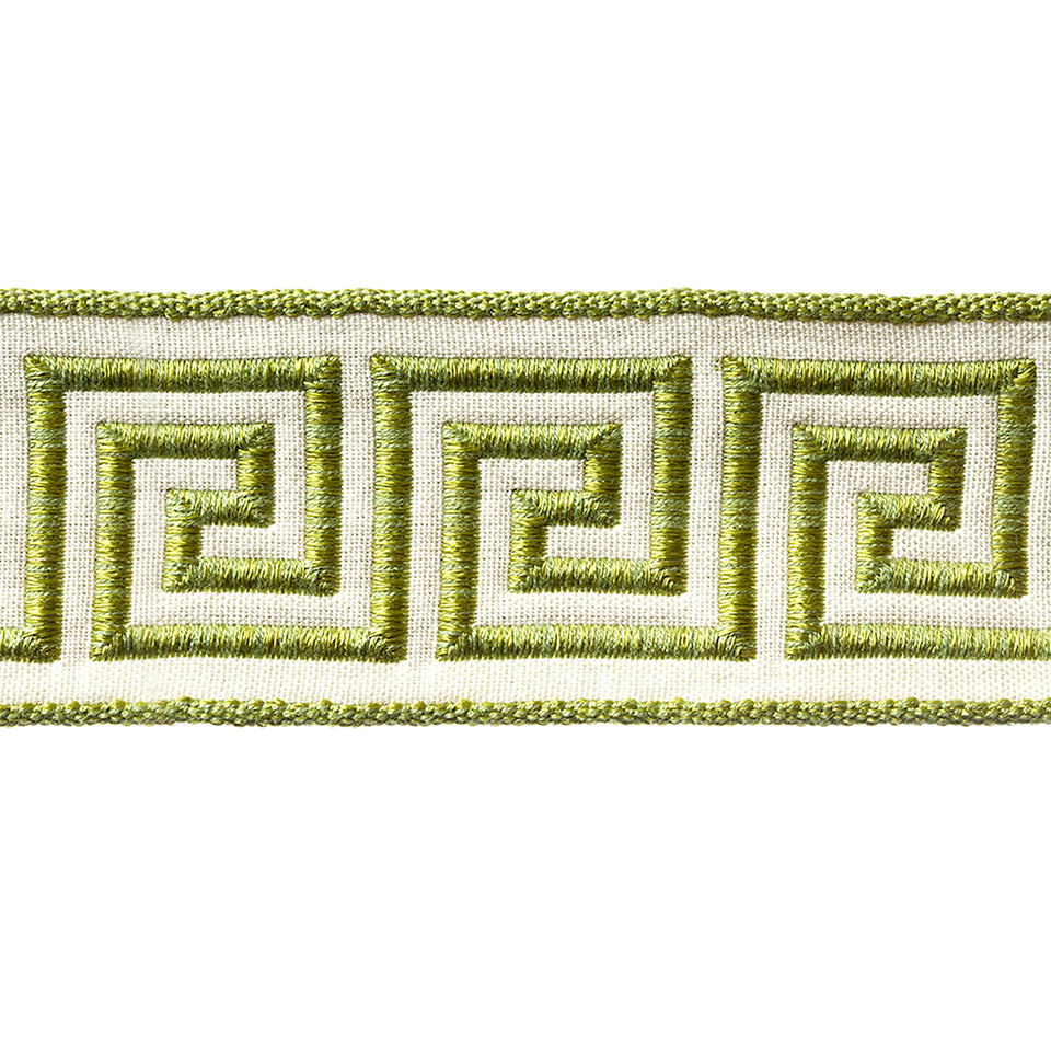 GREEK KEY BRAID | SPRING GRASS